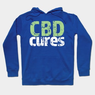 CBD Medicinal Hemp Cannabidiol CBD Cures Hoodie